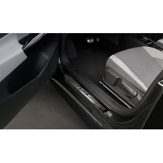 Seuil de Portes VOLKSWAGEN ID 3 2019 AUJOURD'HUI  INOX NOIR 4 PIECES