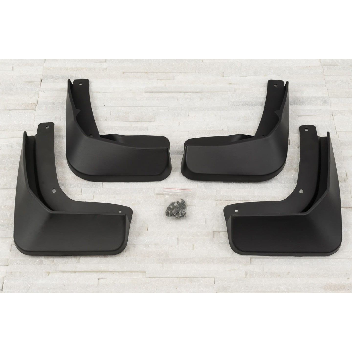 RUIDAM - Kit De 4 Bavettes Anti-éclaboussures Pour Master III Panel Van 2014-2018 - Garde-boue Avant Et Arrière En Plastique Résistant