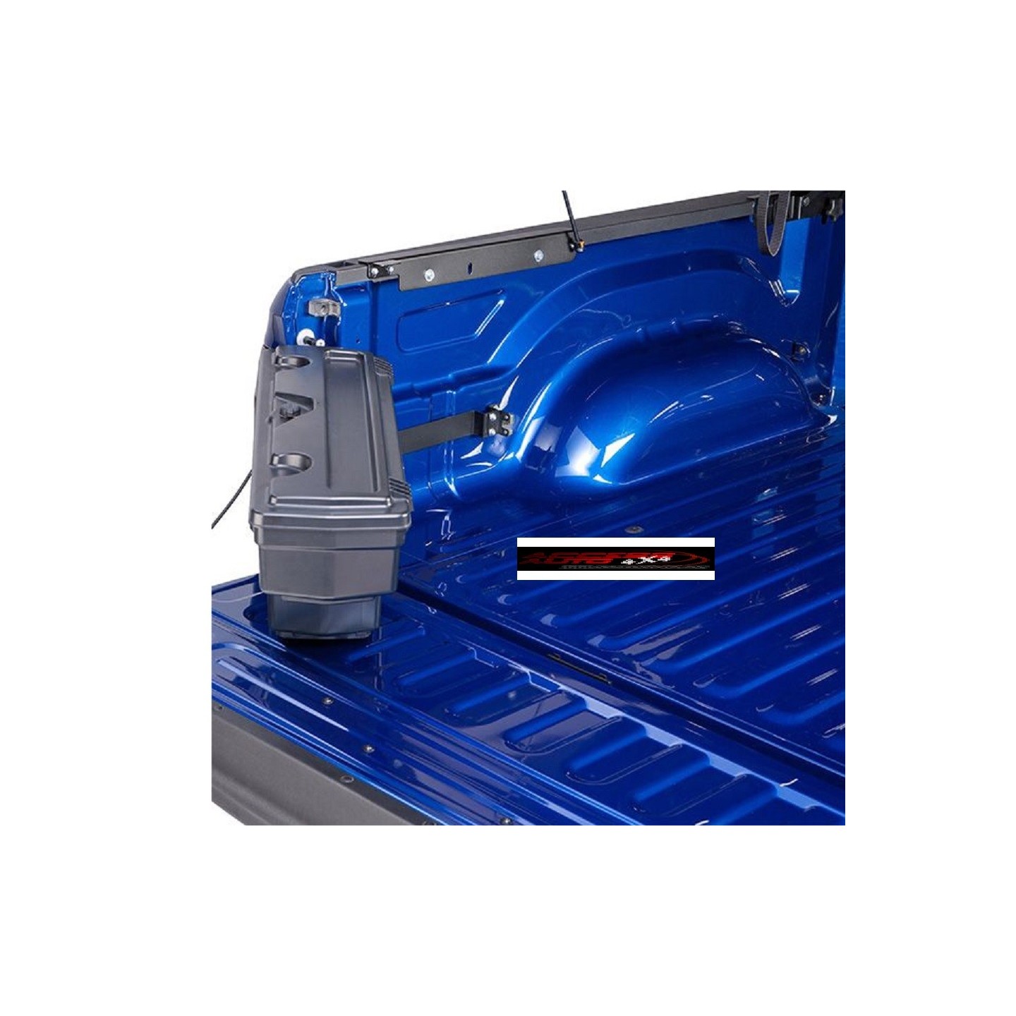 Boîte à Outils Ford Ranger 2012-2022, Côté Conducteur, Noir, Plastique/aluminium, Neuve