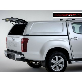 HARD TOP ISUZU D-MAX 2021 AUJOURD'HUI SANS FENETRE DOUBLE CABINE AEROKLAS Pret à peindre