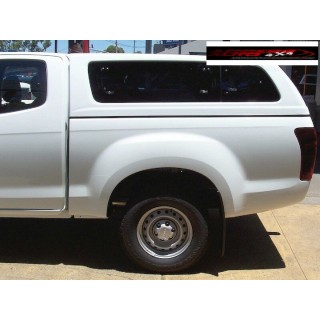 HARD TOP ISUZU D-MAX 2021 AUJOURD'HUI FENETRES PIVOTANTES SPACE CABINE AEROKLAS Pret à peindre