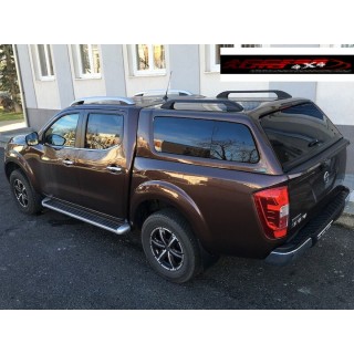 HARD TOP NISSAN NAVARA NP300 2015 2022 FENETRES ESCAMOTABLES DOUBLE CABINE AEROKLAS Pret à peindre