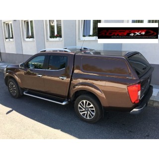 HARD TOP NISSAN NAVARA NP300 2015 2022 SANS FENETRE DOUBLE CABINE AEROKLAS Pret à peindre