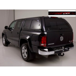 HARD TOP VOLKSWAGEN AMAROK 2010 2020 FENETRES COULISSANTES DOUBLE CABINE AEROKLAS Pret à peindre