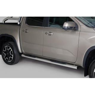 marche pieds VOLKSWAGEN AMAROK 2023 AUJOURD'HUI INOX tubulaire 76mm