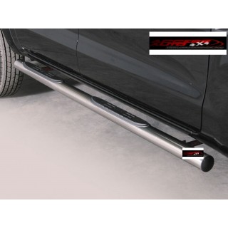 marche pieds FORD RANGER 2023 AUJOURD'HUI INOX tubulaire 76mm