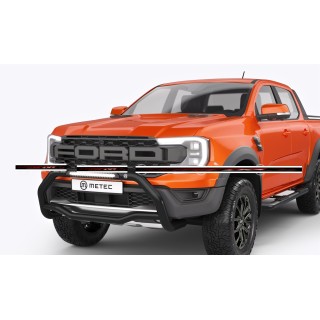 PARE BUFFLE FORD RANGER 2023 AUJOURD'HUI HOMOLOGUE 76mm LED LAZER Linear 18