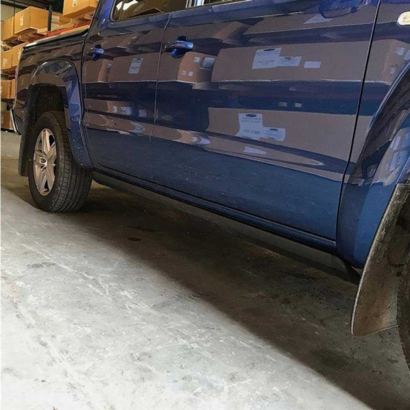 MARCHE PIEDS VOLKSWAGEN AMAROK 2010 2022 ELECTRIQUE Aluminium plat