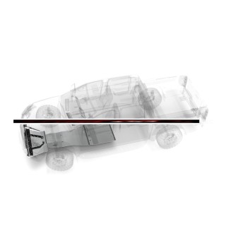 PROTEGE CARTER FORD RANGER 2023 AUJOURD'HUI SET 4 pieces ALUMINIUM 5mm - Access Auto 4x4