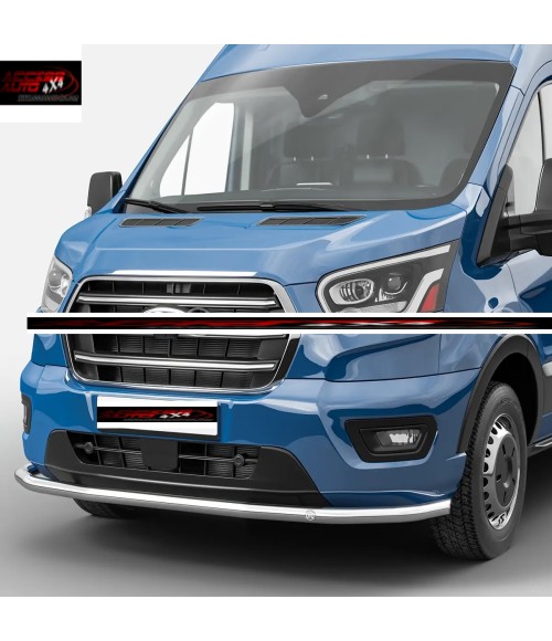PARE BUFFLE FORD TRANSIT TRAIL 2020 AUJOURD'HUI INOX PROTECTION BASSE