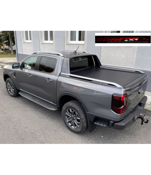 COUVRE BENNE FORD RANGER LIMITED DOUBLE CABINE 2023 AUJOURD'HUI RIDEAU COULISSANT Mountain Top Electrique