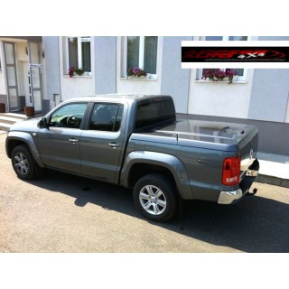 COUVRE BENNE VOLKSWAGEN AMAROK 2010 2020 TONNEAU COVER RIGIDE ABS DOUBLE CABINE sans Roll Bar Design pret à peindre