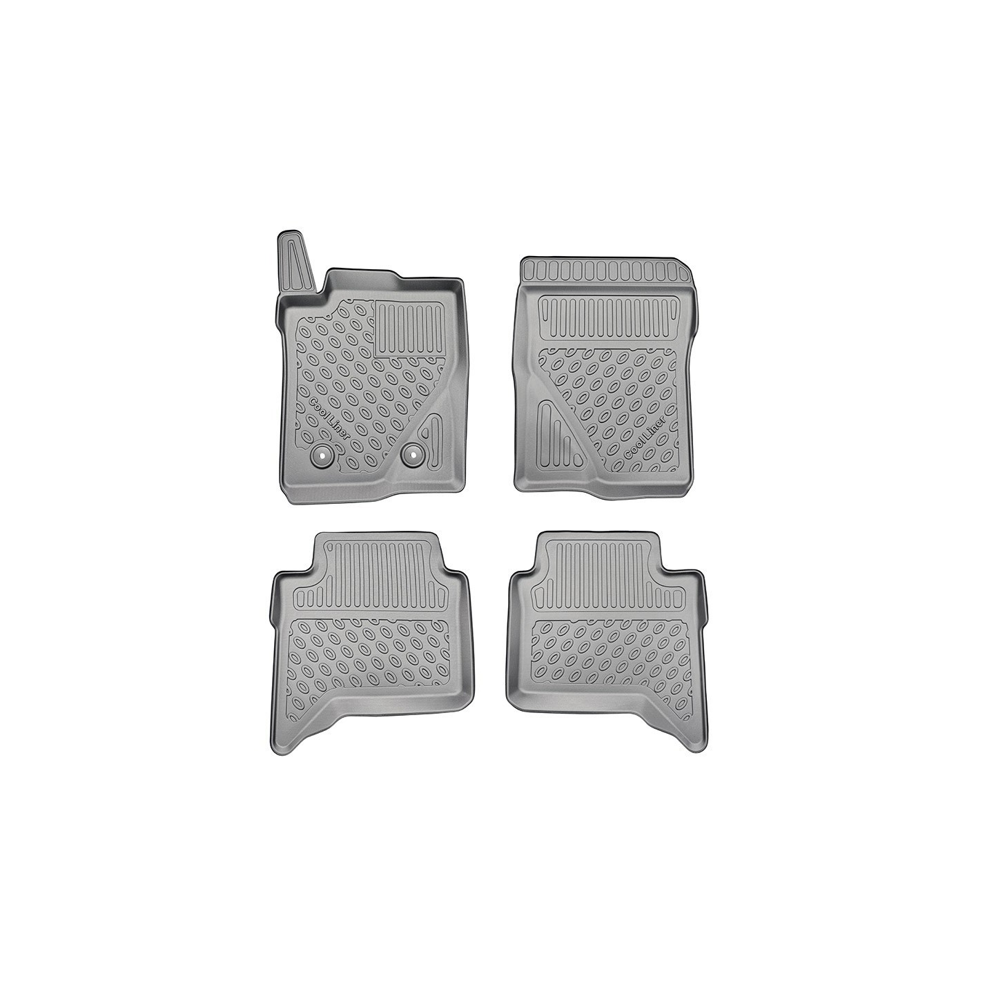 Tapis De Sol Toutes Saisons D'origine Ford Pour Ranger/Raptor 2022+ - Avant Et Arrière, Ajustement Parfait, Facile à Nettoyer
