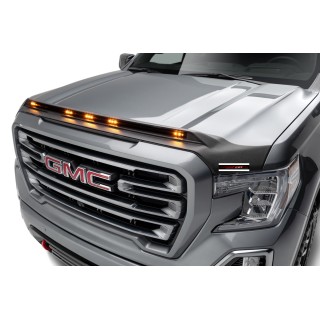 DEFLECTEUR CAPOT GMC SIERRA 1500 2019 AUJOURD'HUI LED noir