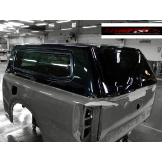 HARD TOP FORD RANGER 2023 AUJOURD'HUI FENETRES PIVOTANTES SUPER CABINE AEROKLAS Pret à peindre