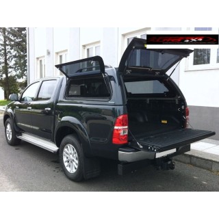 HARD TOP TOYOTA HILUX 2005 2015 DOUBLE CABINE FENETRES PIVOTANTES AEROKLAS Pret à peindre