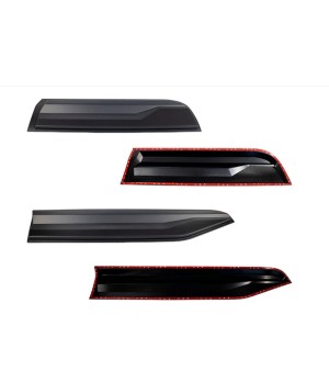 Baguettes Portes FORD RANGER WILDTRAK 2023 AUJOURD'HUI ABS Noir Design - Access Utilitaire - Vente en ligne d'accessoires auto et Véhicules Utilitaires