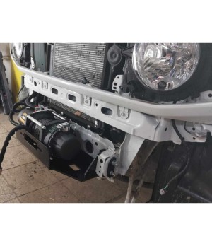 PLATINE FIXATION TREUIL SUZUKI JIMNY 2018 AUJOURD'HUI ACIER 6000kgs - Access Utilitaire - Vente en ligne d'accessoires auto et Véhicules Utilitaires
