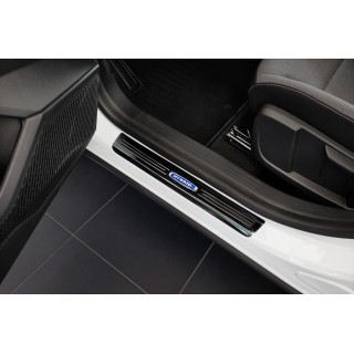 seuil de porte RENAULT AUSTRAL 2022 AUJOURD'HUI INOX NOIR 4 PIECES