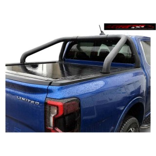 ROLL BAR FORD RANGER 2023 AUJOURD'HUI INOX DOUBLE BARRES CHROME 76mm