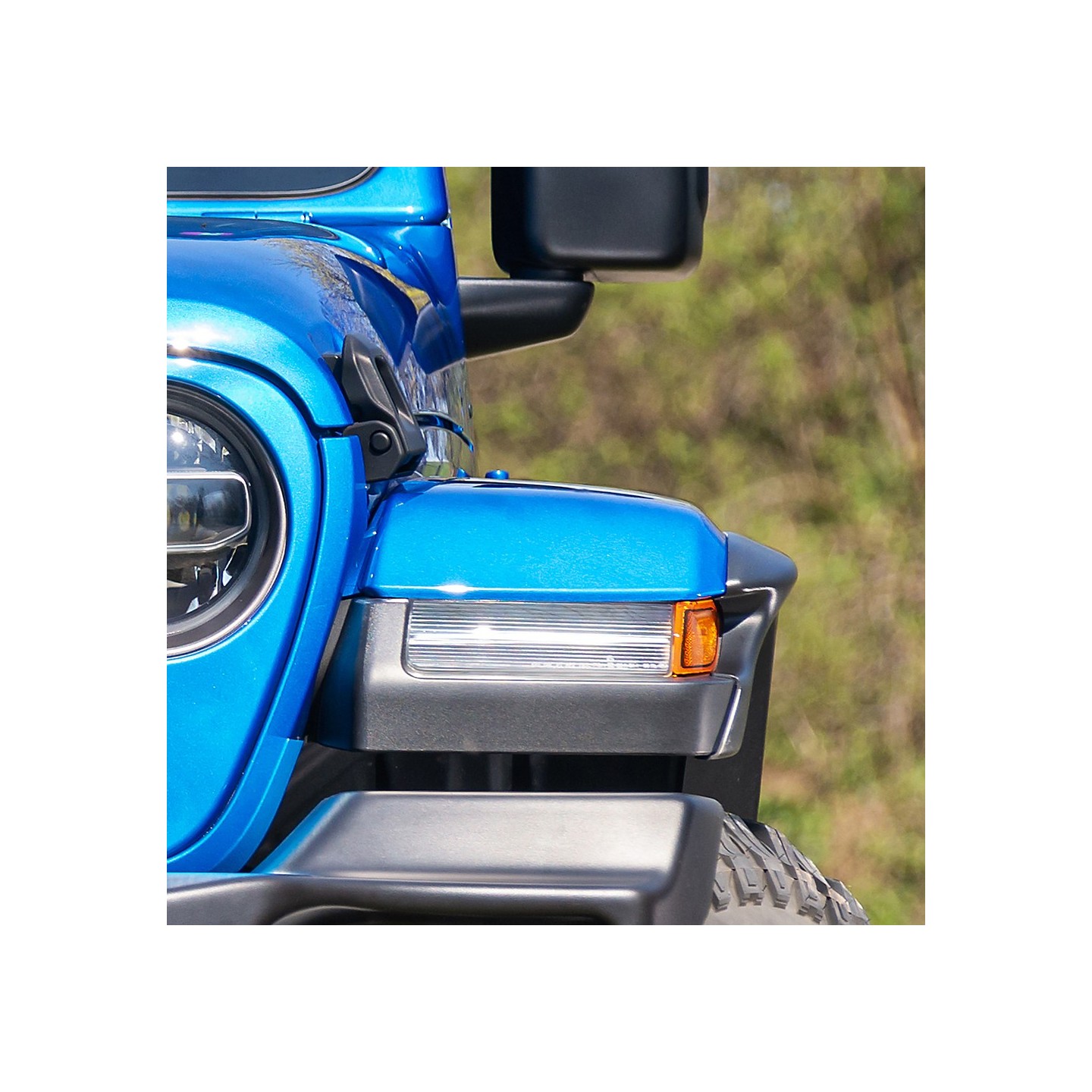 Élargisseurs D'Ailes (Flairs) Pour Jeep Wrangler/Gladiator JT 2018-2023 - Version Basse (Sport/Willys)