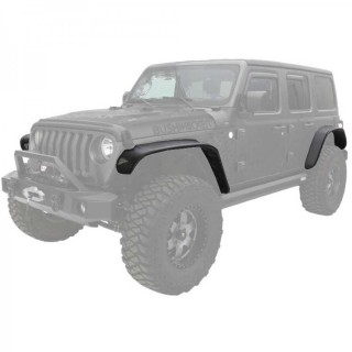 Elargisseur d'Ailes  JEEP WRANGLER JL UNLIMITED 2018 AUJOURD'HUI Avant +24 cms Arriere +12 cms