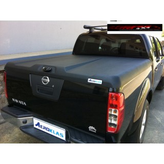 COUVRE BENNE NISSAN NAVARA D40 2005 2015 TONNEAU COVER RIGIDE NOIR AEROKLAS DOUBLE CABINE