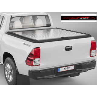 COUVRE BENNE FORD RANGER SUPER CABINE 2012 2022 TONNEAU COVER RIGIDE ALUMINIUM GRIS Mountain Top