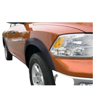 Elargisseurs d'Ailes DODGE RAM 1500 DS 2009 2018 SET 4 pieces ABS Noir 1,2cms - Access Utilitaire - Vente en ligne d'accessoires auto et Véhicules Utilitaires