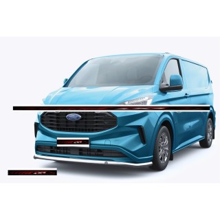 PARE BUFFLE FORD TRANSIT CUSTOM 2023 AUJOURD'HUI INOX PROTECTION BASSE