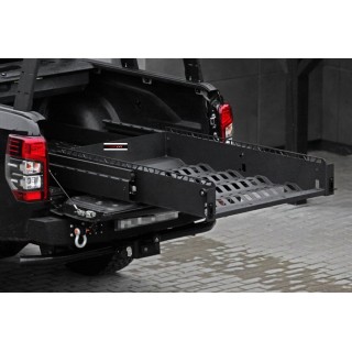 Plateau Coulissant pour NISSAN NAVARA D22 DOUBLE CABINE 140 x 104 x 25 cm 200kgs