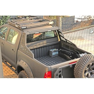 ROLL BAR pour FIAT FULLBACK 2016 AUJOURD'HUI Acier noir