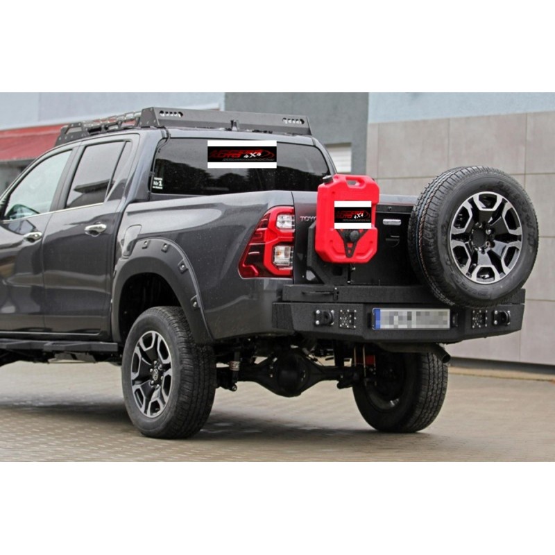 Pelle De Capot Noir Pour Nissan Navara D23 NP300 2015-2020 - ABS - 67x109cm - Look Tout-Terrain