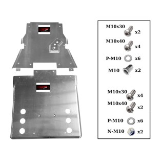 PROTEGE CARTER LAND ROVER DISCOVERY 5 2016 2020 MOTEUR Boite Vitesses Boite Transfert ALUMINIUM 6mm