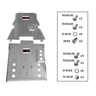 PROTEGE CARTER LAND ROVER DISCOVERY 5 2021 AUJOURD'HUI MOTEUR Boite Vitesses Boite Transfert ALUMINIUM 6mm