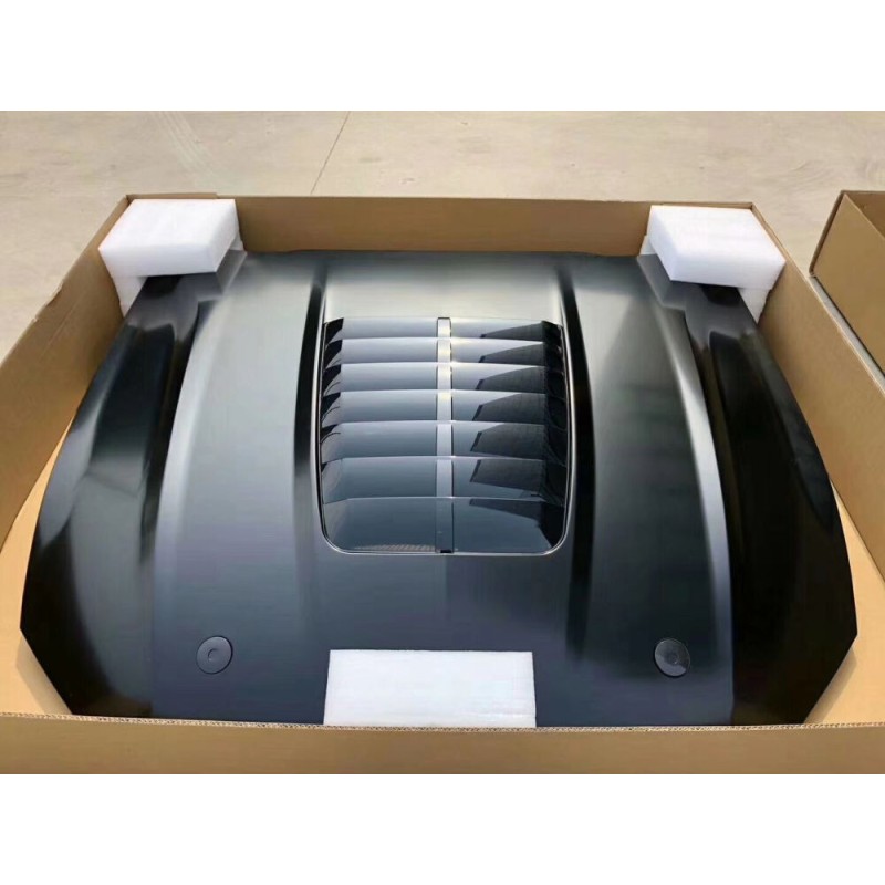 Kit Carrosserie Aérodynamique Décoratif Lèvre De Pare-Chocs Avant Pour Ford Pour Mustang 2018-2022 Spoiler Avant Mustang 2018-2023 Noir Mat