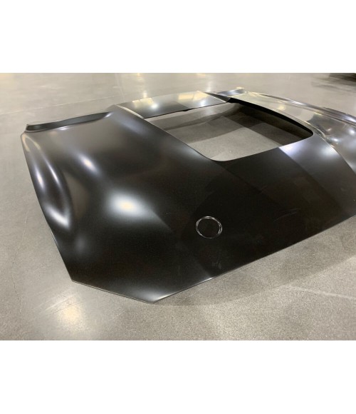 Capot Moteur FORD MUSTANG 2018 2022 GT500 STYLE IKON Aluminium non peint