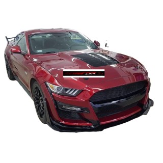 Capot Moteur FORD MUSTANG 2015 2017 GT500 STYLE IKON Aluminium non peint