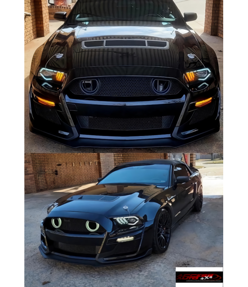 Pare Choc AVANT FORD MUSTANG 2013 2014 MP STYLE clignotants Leds DRL