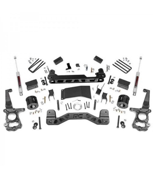 Kit Rehausse FORD F150 2015 2020 Suspension avant arriere Rough Country + 4"