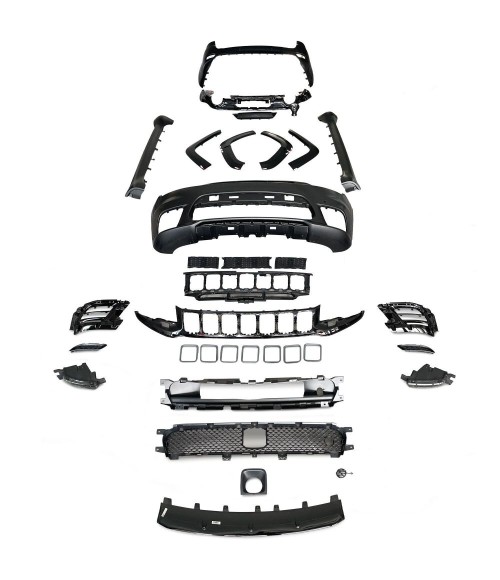 Kit Carrosserie JEEP GRAND CHEROKEE 2014 2021 Set Conversion Trackhawk SRT Style pret à peindre