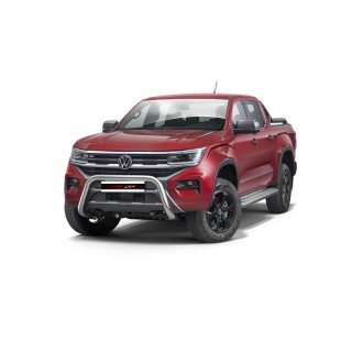 PARE BUFFLE VOLKSWAGEN AMAROK 2023 AUJOURD'HUI HOMOLOGUE INOX 70 mm