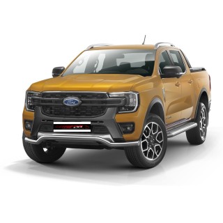 PARE BUFFLE FORD RANGER 2023 AUJOURD'HUI HOMOLOGUE Protection Basse Grille