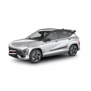 Baguettes de porte HYUNDAI KONA 2023 AUJOURD'HUI ABS NOIR - Access Auto 4x4