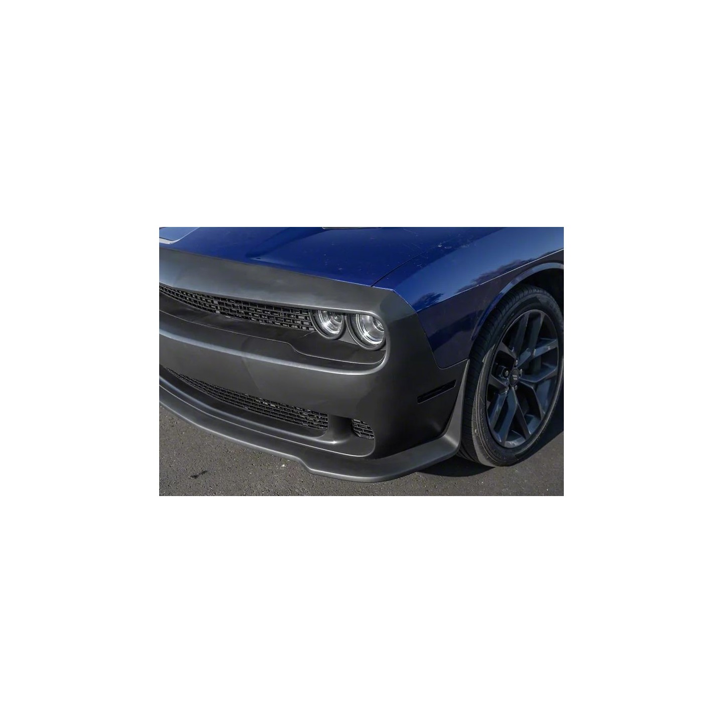 Spoiler (aileron) Avant Pour Pare-chocs Dodge Challenger 2009-2014 - Réf. 5511-00-0950225RP, Couleur Noir
