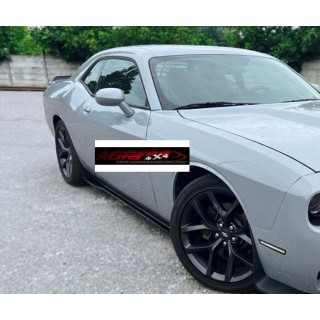 Bas de Caisse DODGE CHALLENGER 2015 2021 Noir Mat V2 IKON Style