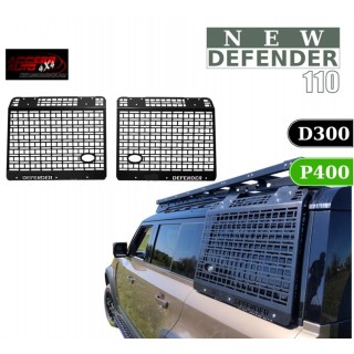 PROTECTIONS FENETRES LAND ROVER DEFENDER L633 D300 2020 AUJOURD'HUI ACIER