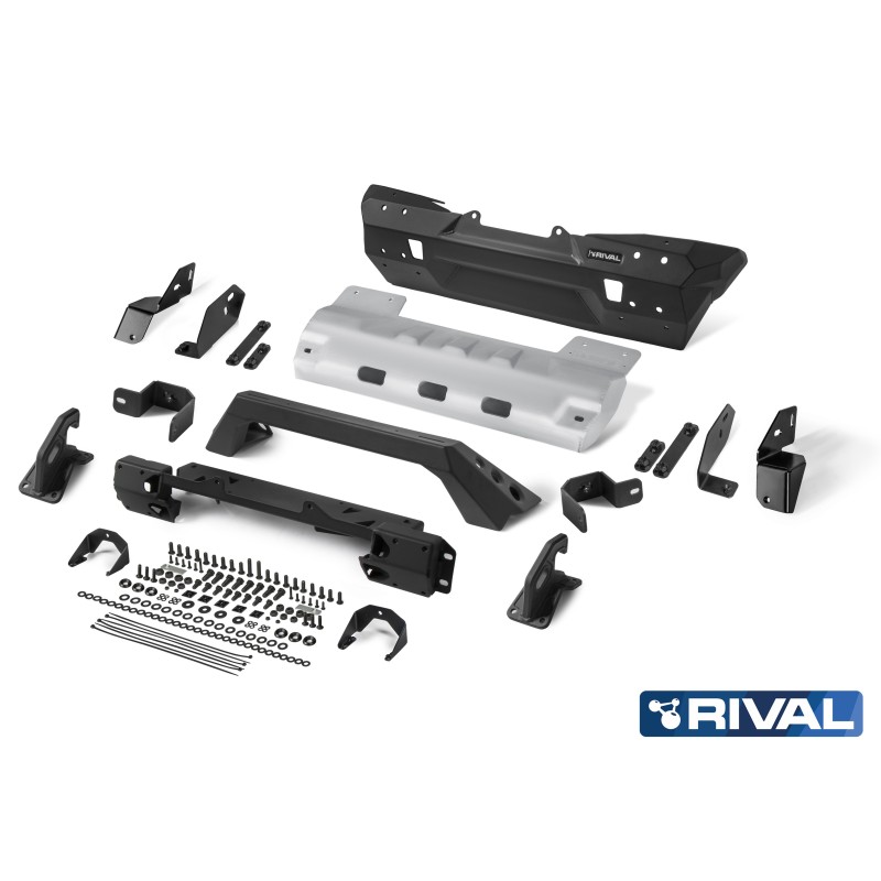 Pare-choc Avant Aluminium LED Pour Tamiya CC-01 FJ40 1/10 - Modélisme RC