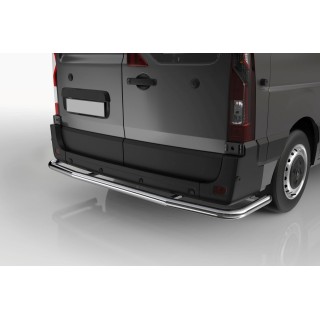 PROTECTION ARRIERE FIAT DUCATO L3 2006 AUJOURD'HUI INOX avec Angles 60mm