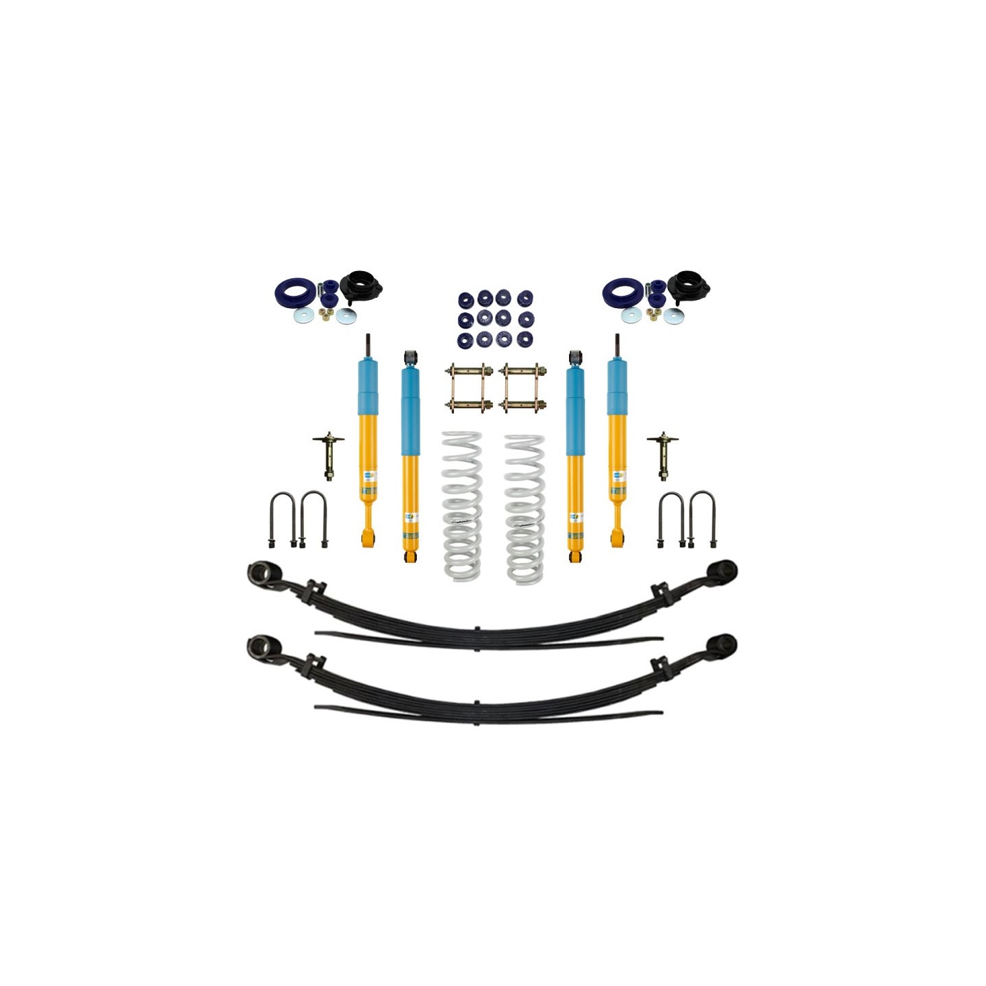 Kit Suspension FORD RANGER 2011 2018 Rehausse + 5 cms SUPERIOR